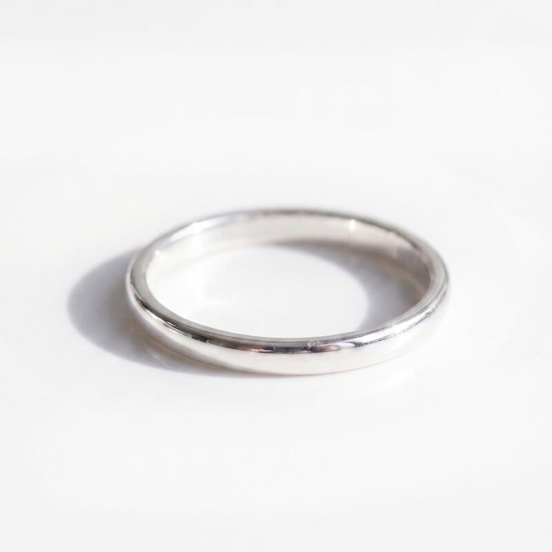 2mm Half Round Ring