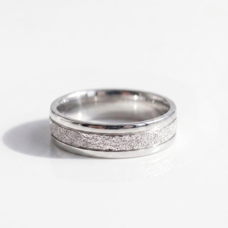 Triple Layer Silver Ring