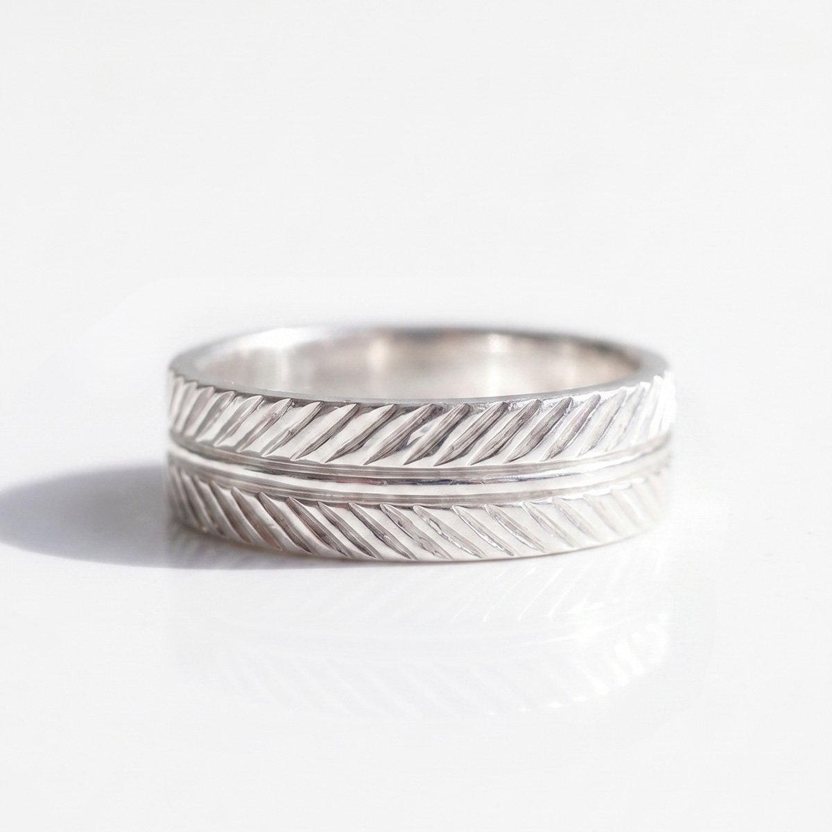 Double Layer Silver Ring