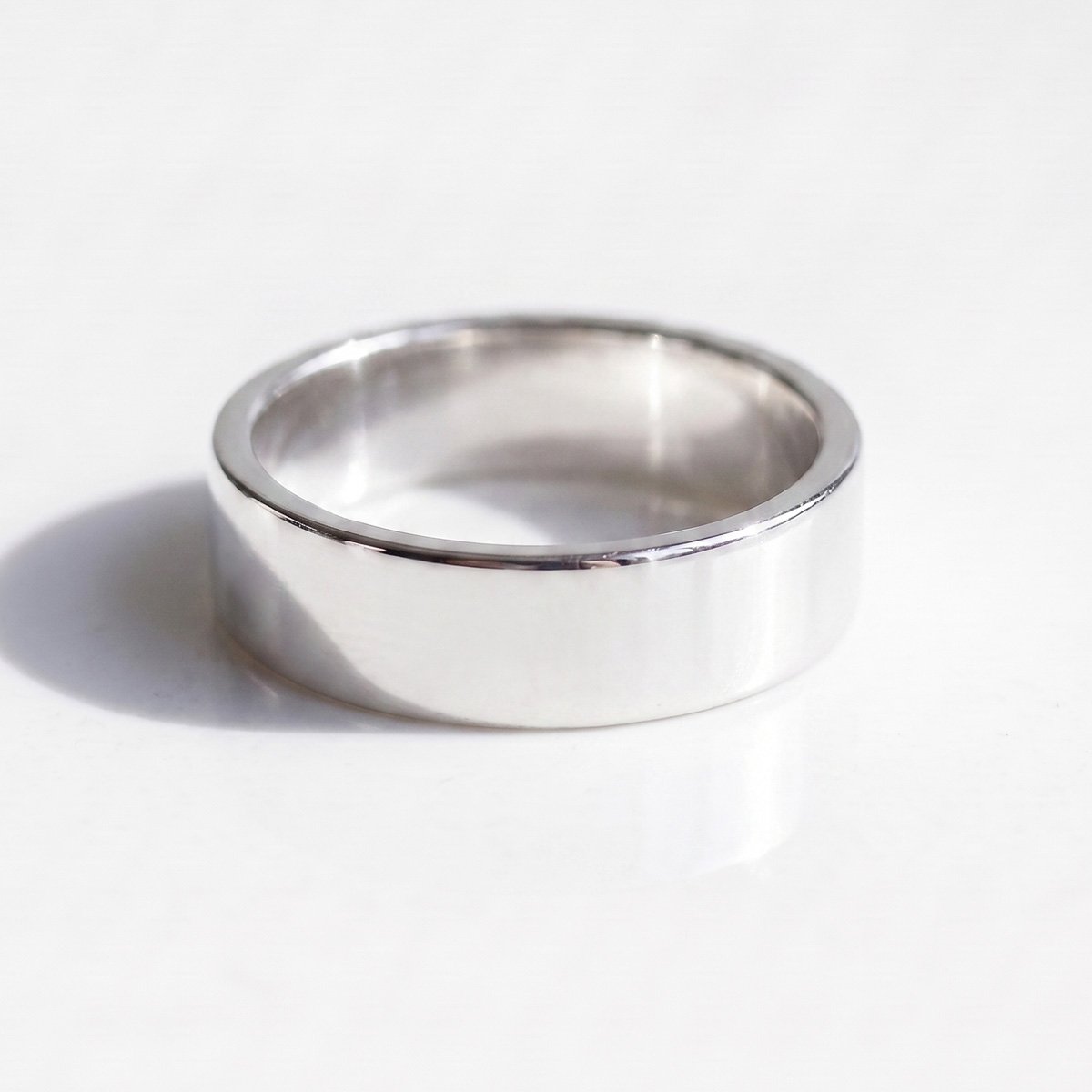 5MM Plain Silver Ring