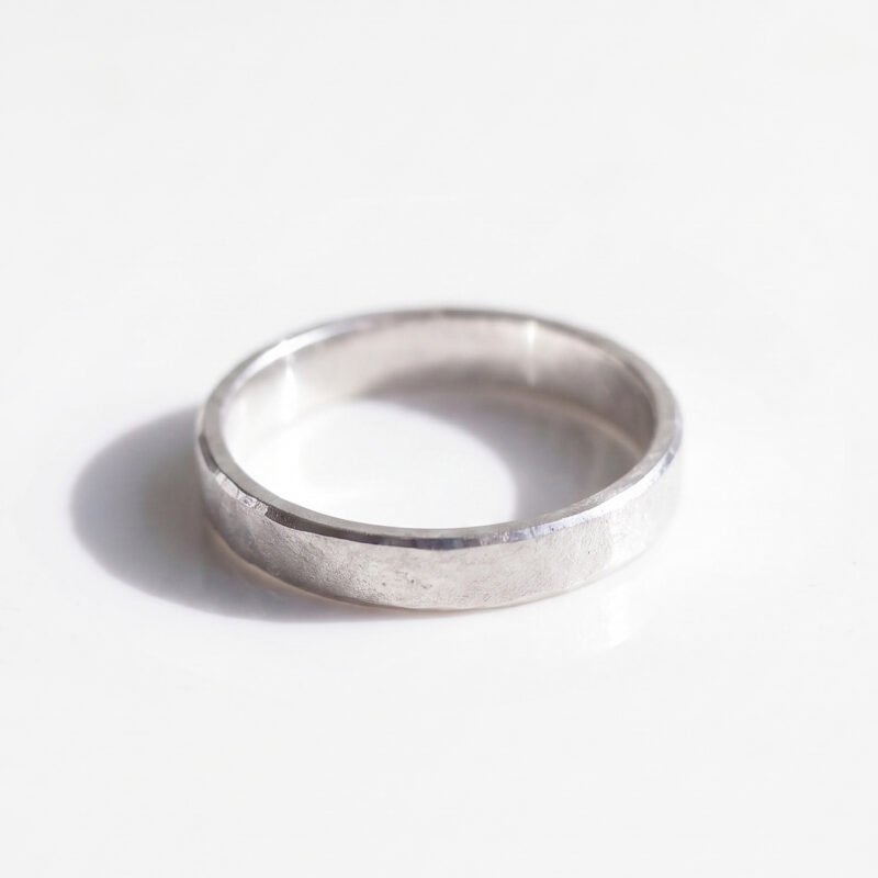 Matte Silver Ring