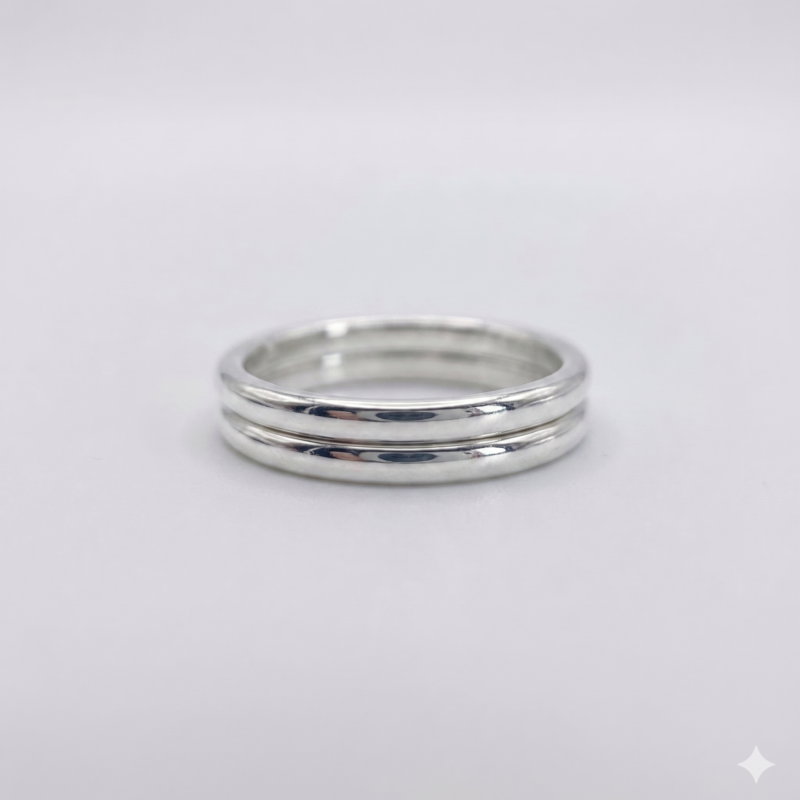 Exclusive 5mm Silver Ring