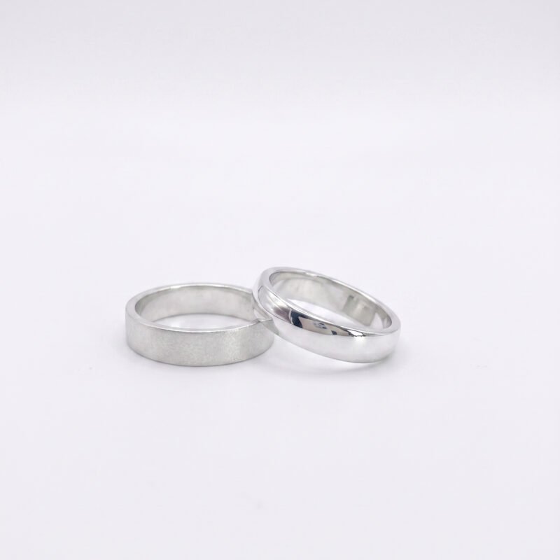 Custom 5mm Silver Ring