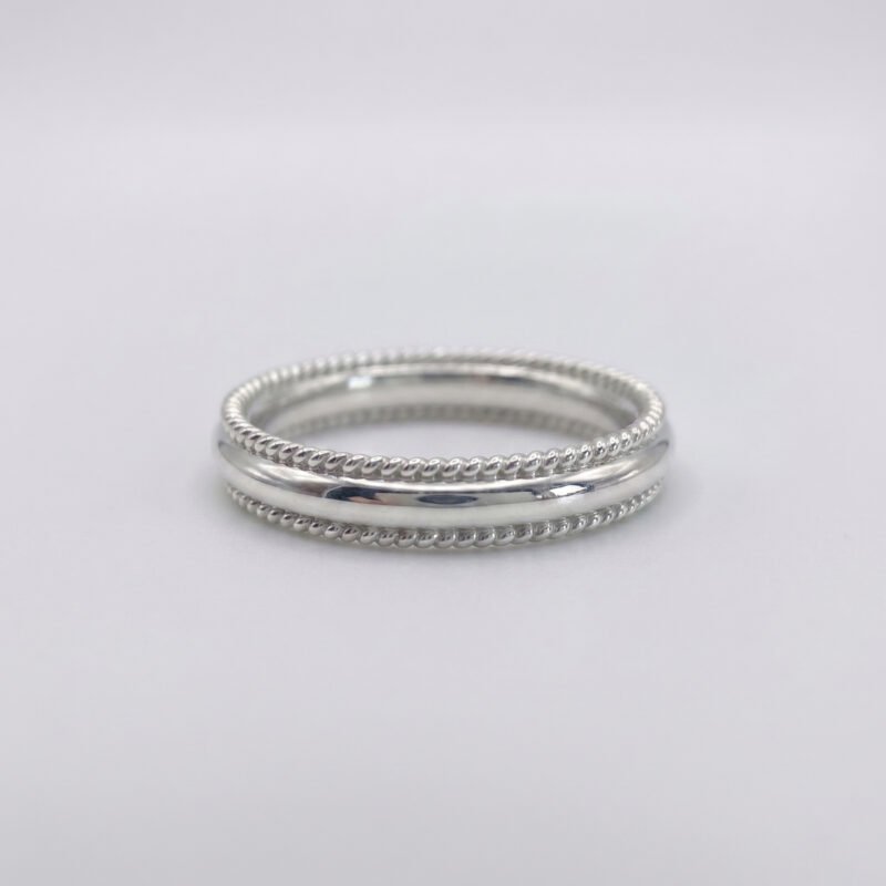 Milgrain Silver Ring