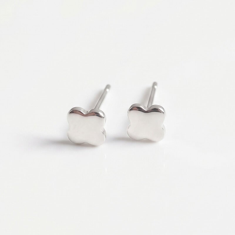 Clover Silver Earrings